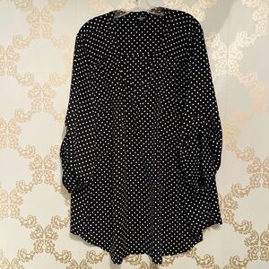 Torrid Harper Polka Dot Blouse